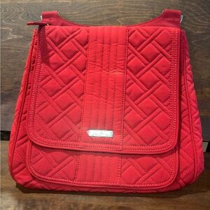 Vera Bradley Microfiber Messenger Bag NWT